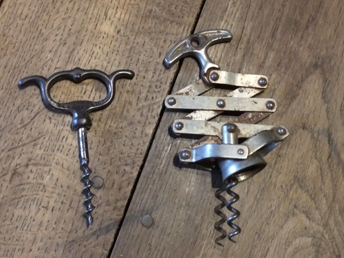 Vieux Tire-bouchon En Métal - Objet De Collection Déco Rétro Cuisine