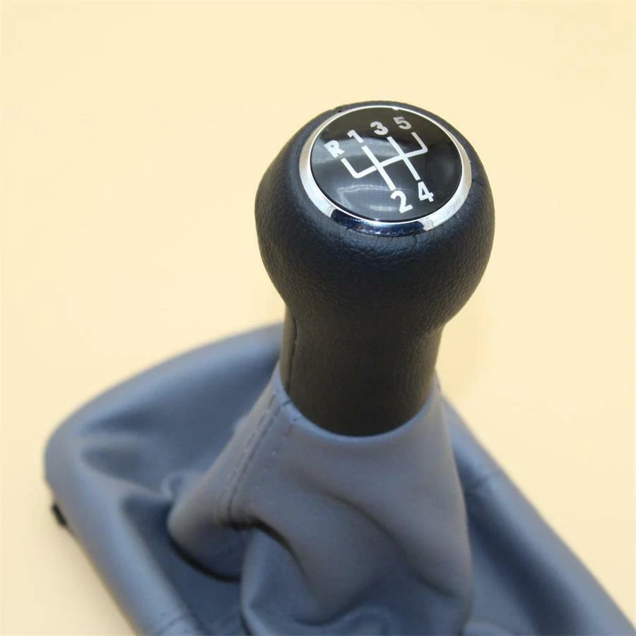 For VW Volkswagen Beetle 1998-2010 5 Speed Gear Shift Knob Gaiter Gray Boot — 第 3/4 张图片