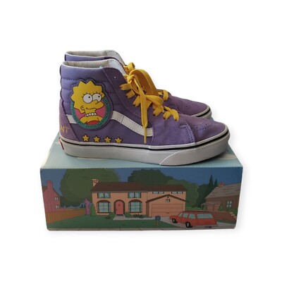 Vans The Simpsons x Sk8- High Lisa Prez Sz Men's, Women's MSRP $130 