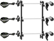 3 Place Trimmer Rack for Enclosed Trailer Landscape Weedeater Rack Trailer Rack