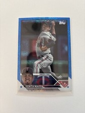 2023 Topps Update Series - Kenta Maeda #US97 Blue Foil Sparkle /999 Twins 