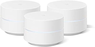 Google WiFi System Router for Whole Home Coverage NLS-1304-25, 3 Routers