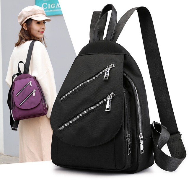 mini nylon backpack purse