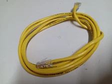 7ft CAT 5 Ethernet Cable - Yellow (light or bright)