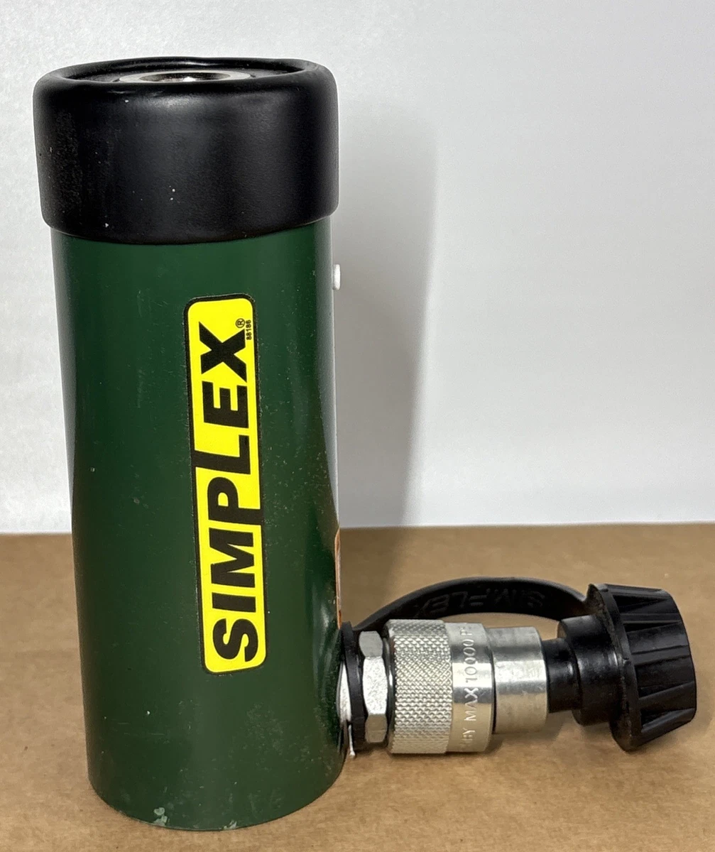 RC123A SIMPLEX 12 TON 3" STROKE Hydraulic Cylinder HOLLOW photo 2