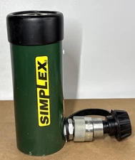 RC123A SIMPLEX 12 TON 3" STROKE Hydraulic Cylinder HOLLOW thumbnail 2