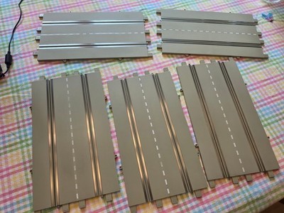 Monogram Slot Car Track 10 Straights In Clean Condition