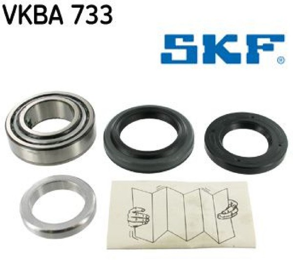 Skf VKBA733 Radlagersatz Radlager Satz Hinterachse Hinten FüR Volvo-image