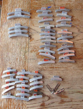 Vintage Lot of 50 - Mervin Wave Clips Metal/ Hair Wave Clips