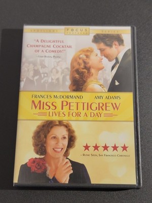 Miss Pettigrew Lives for a Day DVD Frances McDormand Amy Adams Focus Features