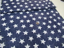Michael Miller quilt-craft fabric STAR STRUCK navy 1 yd (cx-5923) Patriotic