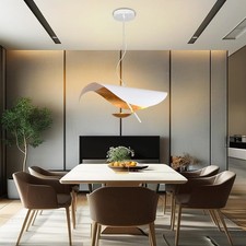 60cm Modernes LED Hängelampe Esstisch Pendelleuchte Dimmbar LED Deckenleuchte