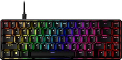 HyperX Alloy Origins 65, Mechanische GamingTastatur, QWERTY HX Red Switches