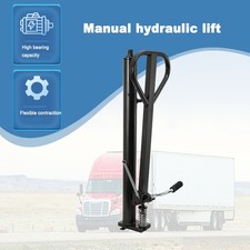 Carretilla elevadora hidráulica manual con gato de cilindro hidráulico para carretilla elevadora remolque