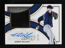2022 Immaculate Jumbo Fielding Glove Signatures 21/25 Jarred Kelenic Auto 1cx3