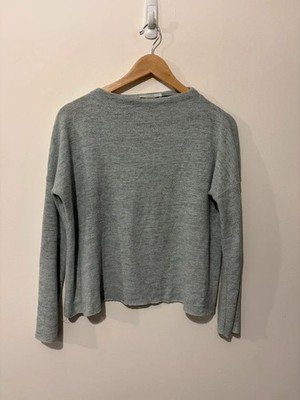 Hellblauer Langarm-Pullover von Zara für Damen - Small