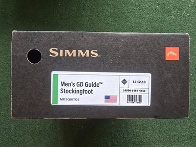 Simms G3 GD Grateful Dead Guide Stockingfoot LL 12-13 breathable waders