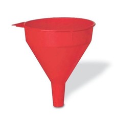Funnel King 32001 2-Quart Red Polyethylene Funnel, Multicolor