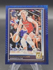2025 Donruss WNBA #50 Karlie Samuelson, Minnesota Lynx Blue Shimmer /49