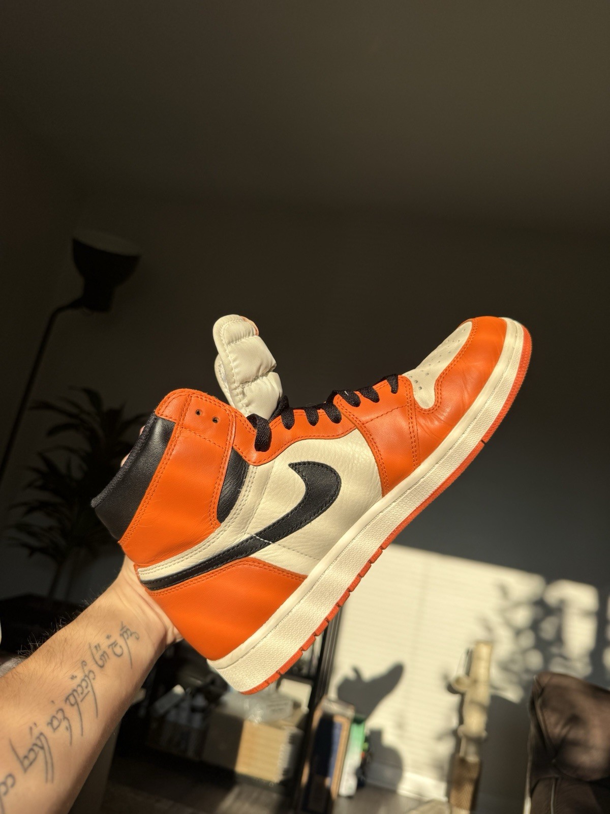 SAOLA Air Jordan 1 Retro Reverse Shattered Backboard OG taglia 11