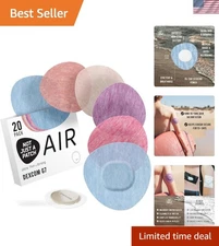 Lightweight Dexcom G7 Adhesive Patches - 20 Pack for Lasting Comfort & Support