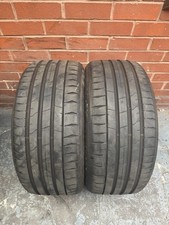 255/45/19 Continental Sport Contact 7 25 Dot Code No Repairs 7mm Tread