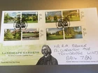 GB STAMPS BADLY ADDRESSED FINE USED FIRST DAY COVER 2016 LANDSCAPE GARDENS