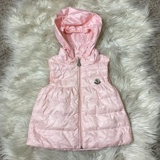 Moncler Suzette Gilet Down Filled Vest Pink 2T