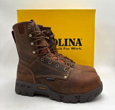 Carolina CA9582 Men's NEW Waterproof Composite Toe Boot Brown Multiple Sizes NIB