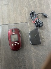 LG VX8350R Maroon Verizon Vintage Flip Phone Excellent Working Condition
