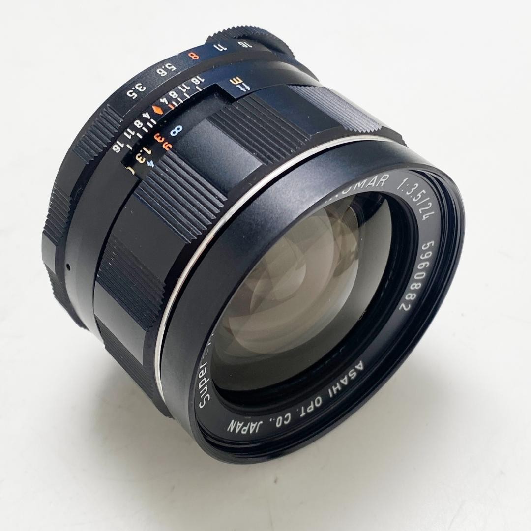 Pentax SMC Takumar 24mm F3.5 M42 Lens, Clean, Includes Caps