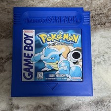 3D Printed Pok mon Blue Gameboy Cartridge Giant Large Wall Art Pokemon