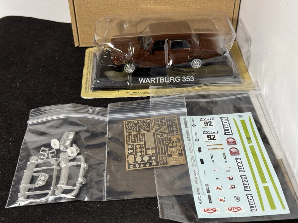 WARTBURG 353 #92 E.CULMBACHER-E.HARTWICH 1000 LAKES RALLY 1975 1:43 Transkit - Immagine 2 di 4