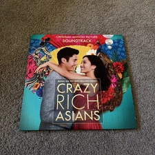 Crazy Rich Asians soundtrack Vinyl gold record  