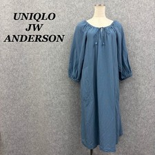 UNIQLO JW ANDERSON Linen Blend Gathered Dress S