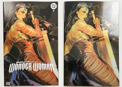 Absolute Wonder Woman #17 Sozomaika MegaCon / C2E2 Virgin & Foil Ltd 999 Set
