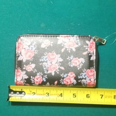 beautiful floral money purse/wallet