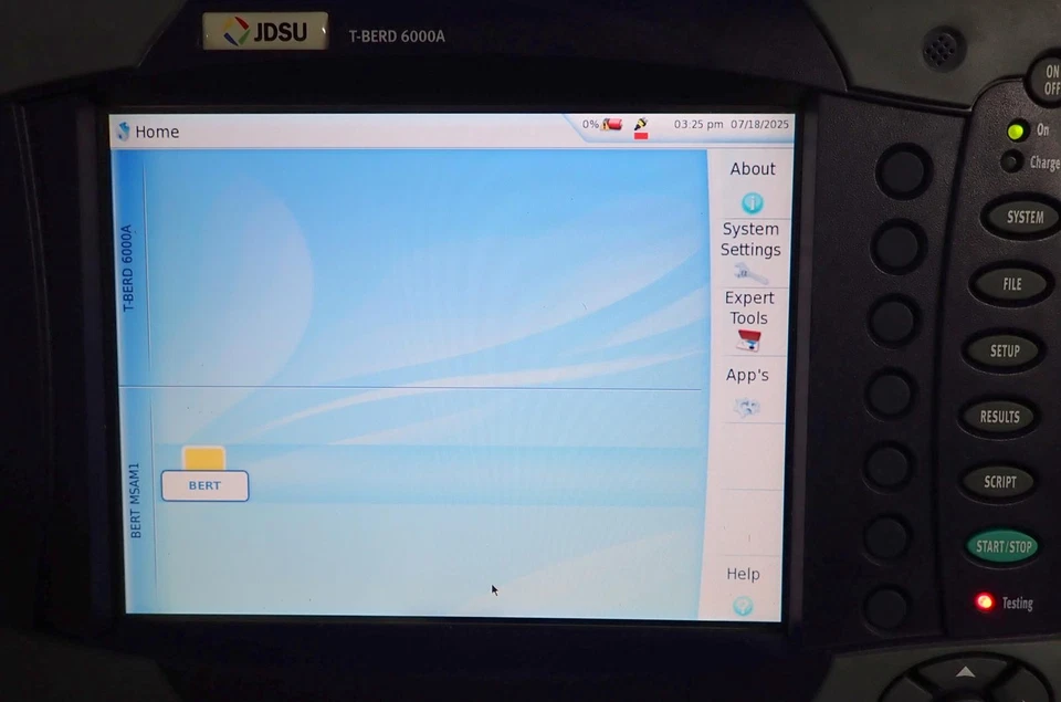 JDSU T-BERD 6000A Compact Network Test Platform TB 6000 A / MTS-6000A - Image 2 of 4