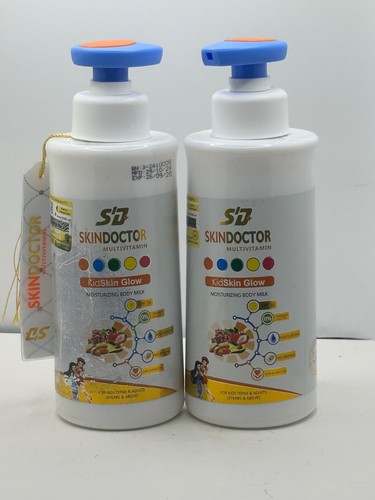 Skin Doctor Multivitamin Kid Skin Glow Moisturiser Body Milk 400ml - Picture 2 of 3