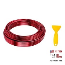 Car Interior Trim Strips Flexible Auto Interior Filler Insert Strip 32.8 Ft Red