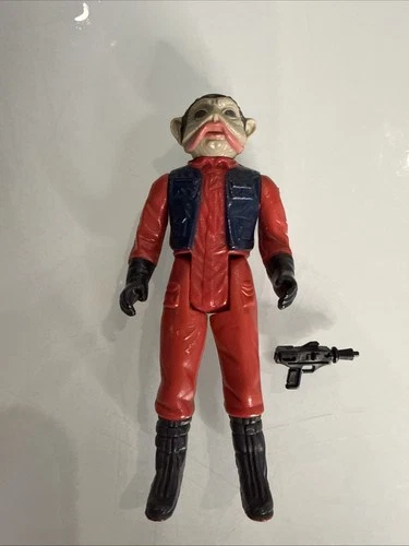 Vintage Star Wars Nien Nunb Complete Action Figure 1983 HK Kenner