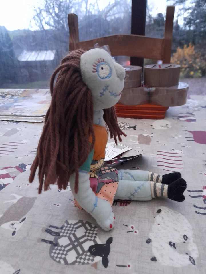 Disney Nightmare Before Christmas SALLY 11” Mini Bean Bag Plush Toy, With Tags - Image 3 of 4