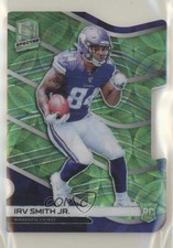 2019 Panini Spectra Rookies Neon Green Prizm Die-Cut 4/30 Irv Smith Jr #170 1h1