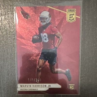 Panini 2024 Donruss Elite Rookies Marvin Harrison Jr. #182 Maroon /249 RC