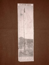 WW1 Assevillers nel 1916 Periscopio gigante tedesco conquistato dai francesi