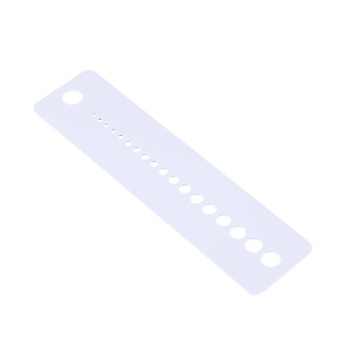 Plastic Knitting Needle Gauge Ruler Inch Cm Sewing Tools US UK Canada Sizes