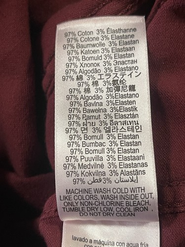 MICHAEL KORS, Jean Jacket, Women's S, Merlot, Cotton & Spandex, New $110 Tags - Picture 12 of 16
