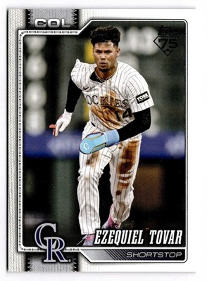 2026 Topps 75 Series One - Ezequiel Tovar #136 Colorado Rockies | eBay