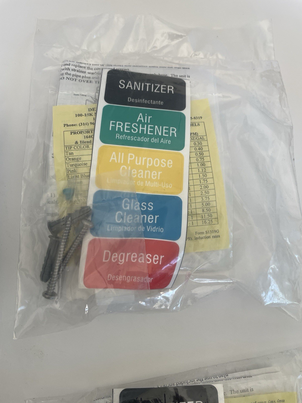 Dispenser Dema 633GAP.B4 Blend Center Single Station Wall Mount Lot Of 2 NEW