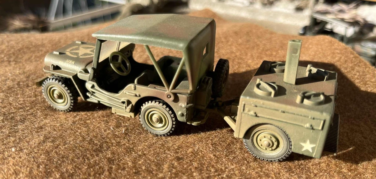 La voiture Packard HQ militaire en miniature de Solido au 1/43e